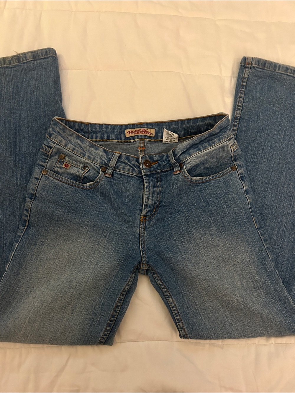 Paris blues low rise jeans